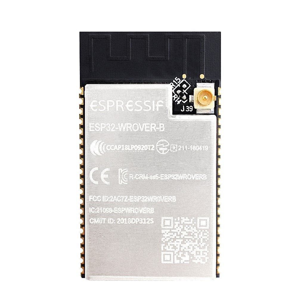 ESP32 series ESP-WROOM-32 WROVER A1S WiFi + Bluetooth 4.2 dual-core CPU MCU low-power 2.4G: ESP32-WROVER-B IPEX