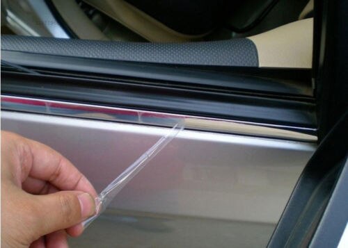 Bumper Moulding 20mm * 15m Trim Tape Strip Auto Chrome Zelfklevende Decoratie Kit