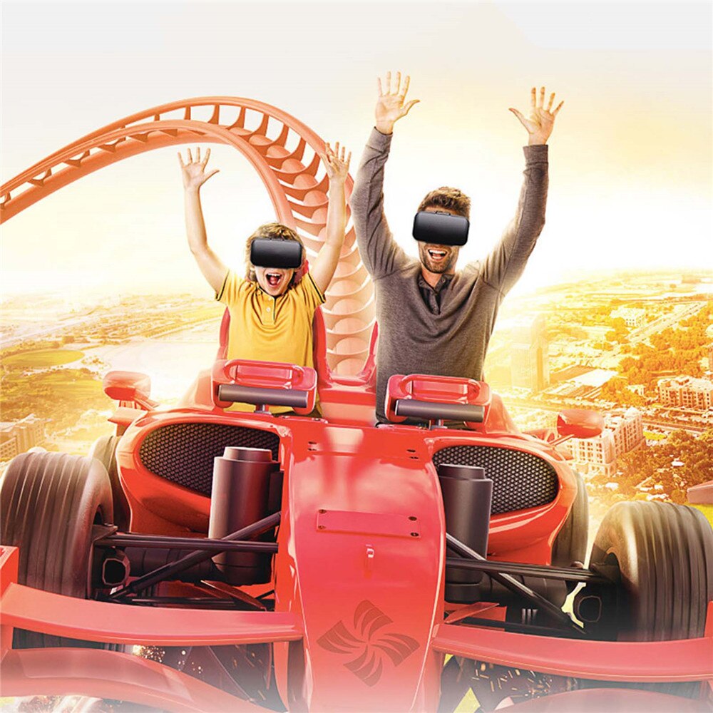 Immersive VR Game Equipment Head-mounted VR Virtual Reality 3D Glasses Audio-visual Integrated Mobile Phone 3D Cinema Helmet
