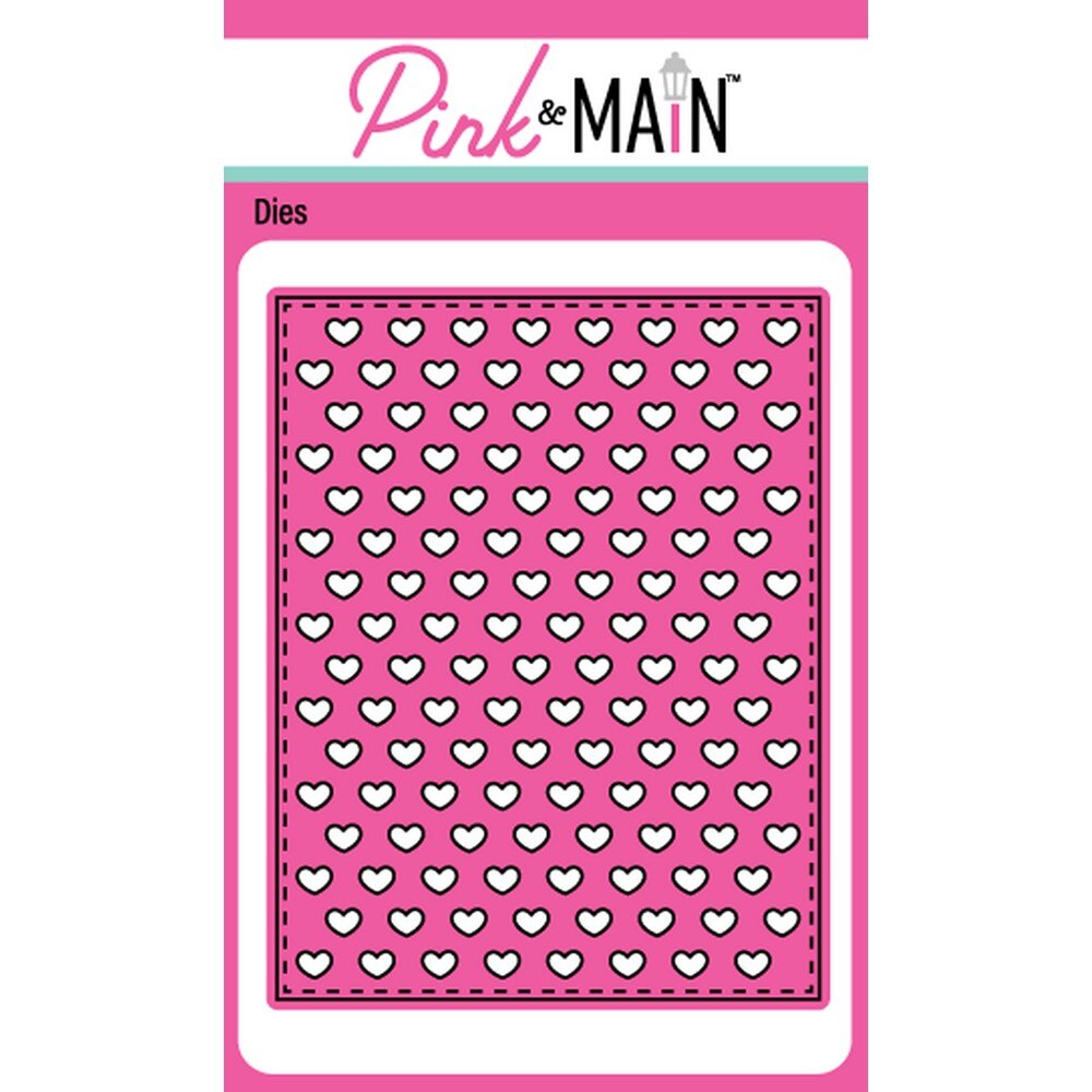 Love Rectangle Metal Cutting Dies and Silicone Stamps Stencil for Scrapbooking Album Decoration Craft for DIY Greeting Card: zx1869-dies