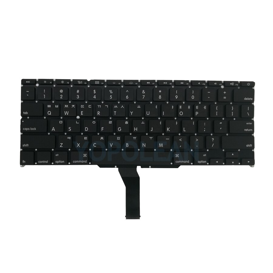 Korea Korean Keyboard + Backlight For Macbook Air 11" A1465 A1370 Years