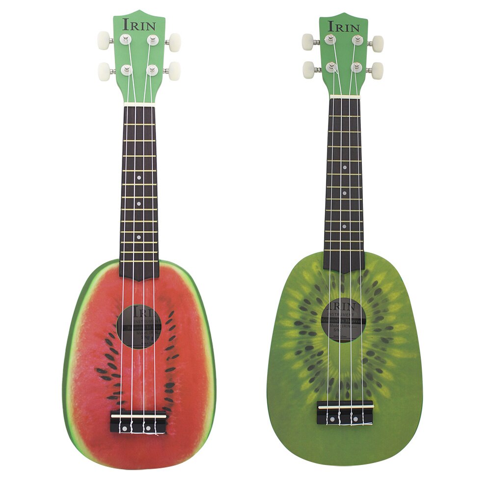 21" Ukelele 4 Strings Colorful Lovely Watermelon Basswood Stringed Musical Instrument Christmas