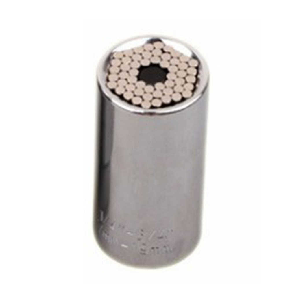 Universal Torque Wrench Head Set Socket Sleeve 7-19mm Power Drill Ratchet Bushing Spanner Key Magic Multi Hand Tools