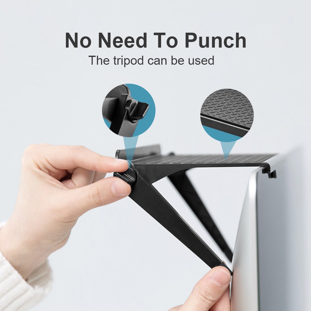 1/2PCS Adjustable TV Screen Top Storage Shelf Rack Holder Computer Monitor Desktop Stand TV Rack Display Shelf Storage Rack