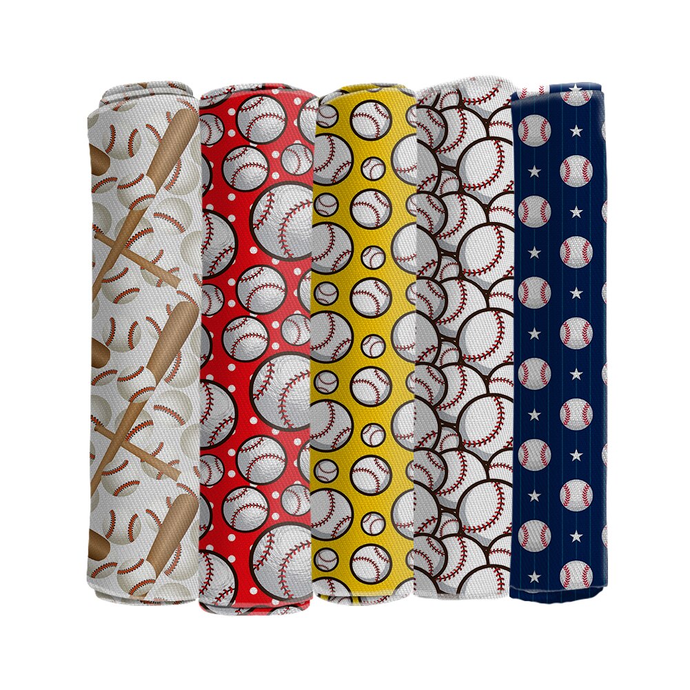 Twill Printed Sports Football Pattern DIY Twill Fabric Kids Sewing Patchwork Cloth Sheet 50*145cm