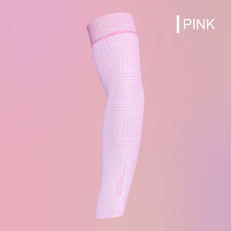 INBIKE Manicotti da ciclismo per braccio Uomo Manicotti di protezione UV per bicicletta Copri braccio per protezione solare Copri braccio in seta di ghiaccio Accessori per biciclette: L / verde