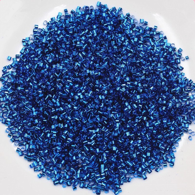 10g/Bag Slime Additives Supplies Bingsu Beads Accessories DIY Sprinkles Decorfor Fluffy Clear Crunchy Slime Clay: royal blue 10g