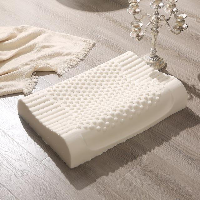 50 rena naturliga latex kuddar avhjälpande nacke skydda kotor hälsovård ortopedisk kudde långsam återhämtning: Gm-k lrj / 30 x 50cm