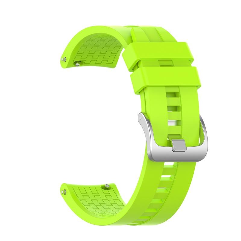 Uhr Smartwatch Armband Ersatz Zubehör Für Huawei Uhr GT 46mm Offizielle Silikon Strap Universal Display Breite 22MM: 7