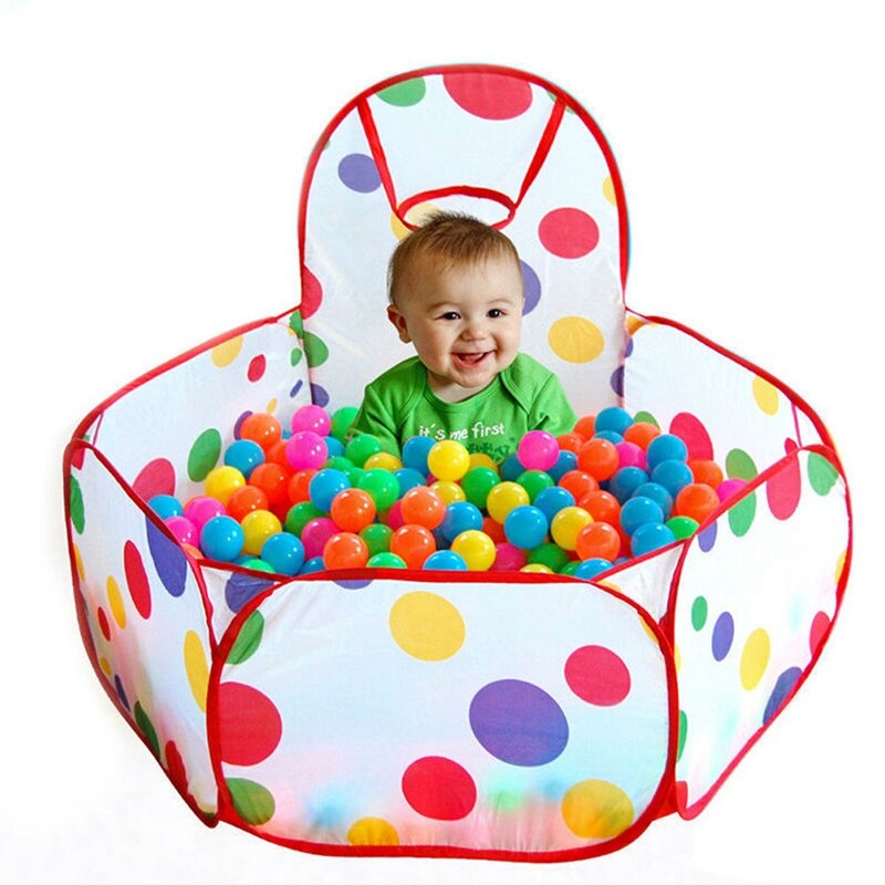 100 stuks kleurrijke ballen van zacht plastic in de vorm van een oceaanbal, grappig speelgoed voor baby's en kinderen in de vorm van een zwemput.