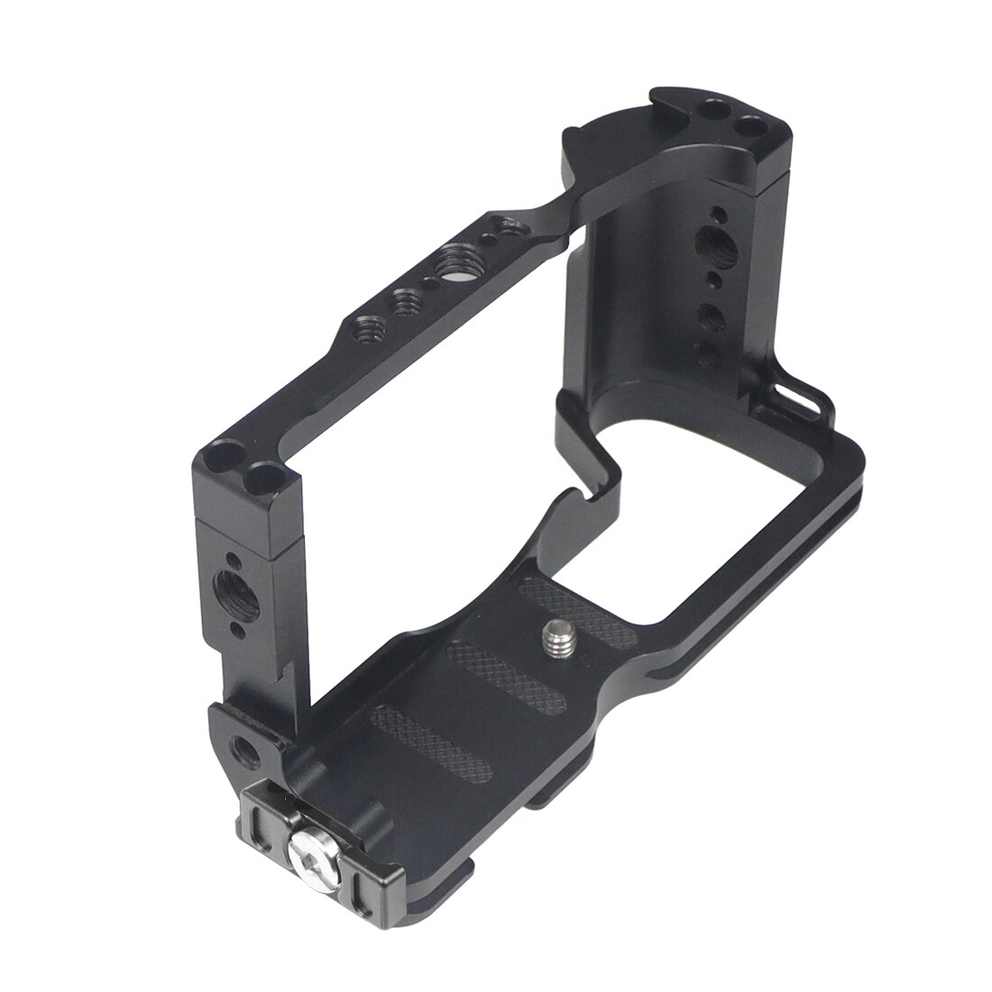 M6 Mark2 Camera Cage Rig w Cold Shoe Mounts Comfortable Grip for ARRI Handle for Canon EOS M6 Mark II Video Film Vlog Stabilizer