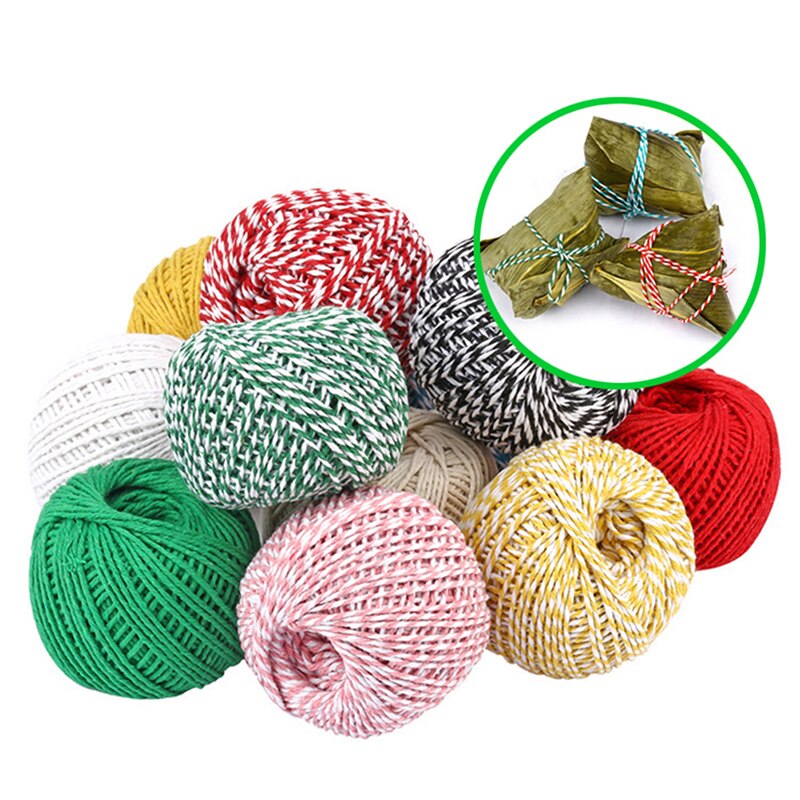 75m Cooking Butcher's Cotton Twine Meat Trussing Strings Meat Sausage Tie Rope