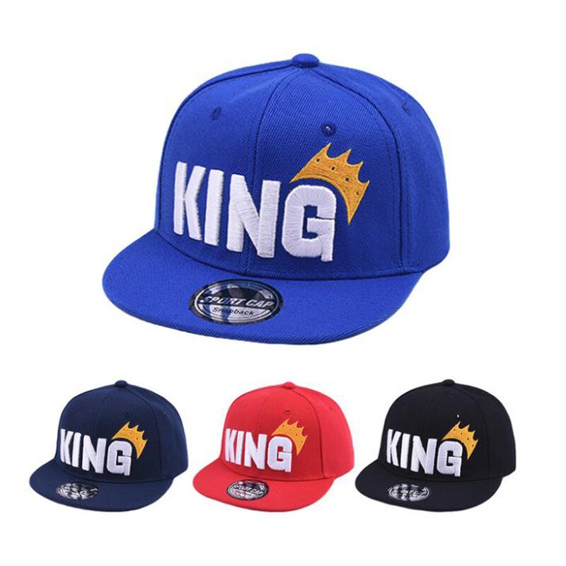 Doitbest låve baseball lokk hofte hopp 2 til 8 år gammel konge brev broderi låve sol lue takrenne jenter caps snapback hattemaker