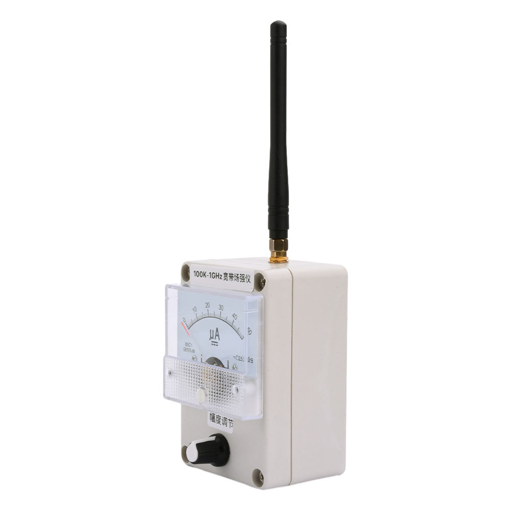 RF Signal Level Meter 100KHz-1000MHz - Feltstyrkeindikator med Antenne