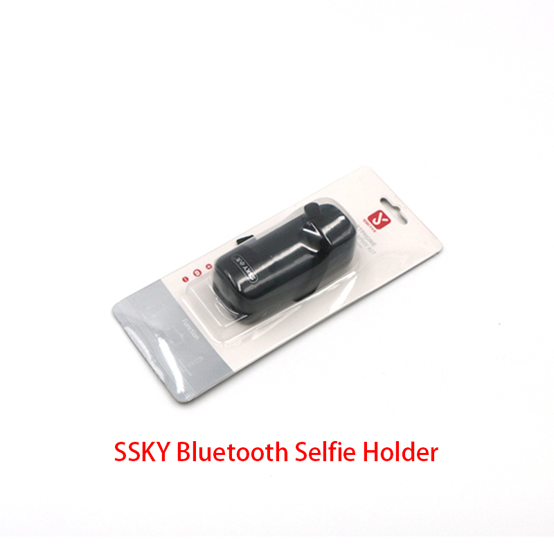Selfie booster håndtag greb bluetooth foto stabilisator holder med udløser til iphone 8 7 xiaomi huawei samsung smartphone: Bundt 1