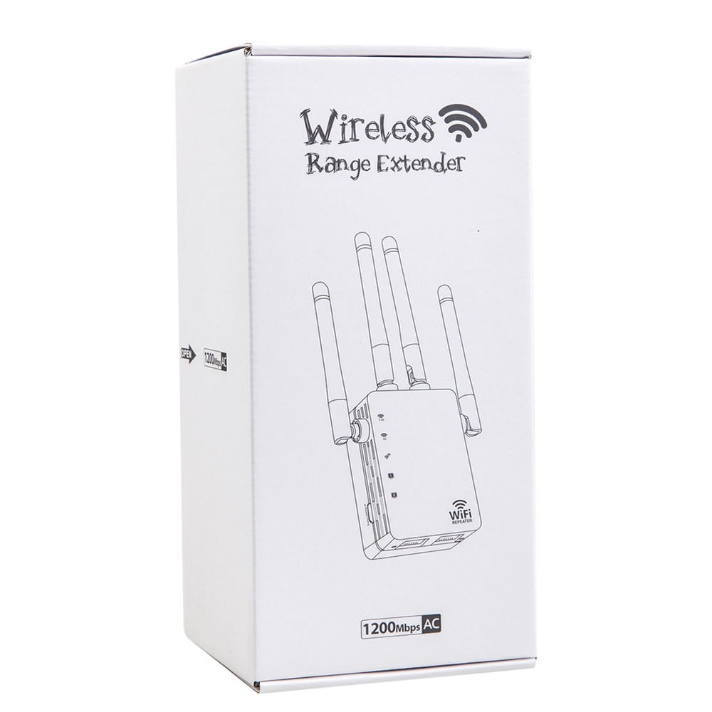 1200 mpbs 300 mbps wifi repeater wifi extender 2.4g 5g trådløs wifi booster wi fi forstærker 5 ghz wi fi signal repeater wi-fi