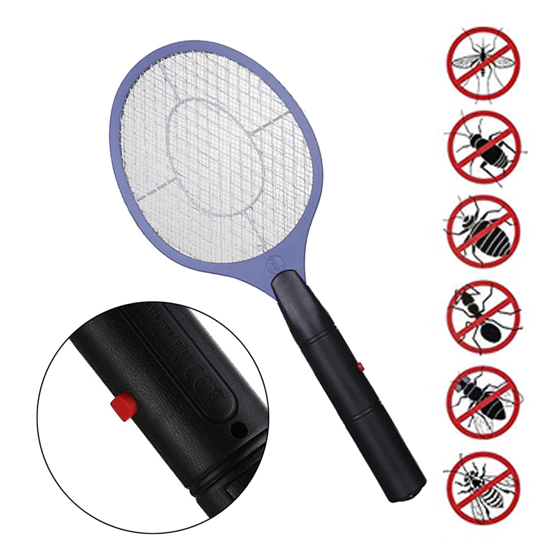 Elektrische Vliegenmepper Thuis Vliegenmepper Mosquito Bug Zapper Doodt Muggen Veiligheid Anti Mosquito Bug Mesh Draadloze Gebruik AA Batterij