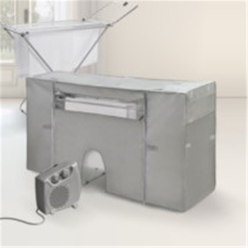 COBERTOR TENDEDERO CON CALEFACTOR 180x56x106MM GR RAYEN 1 PZ