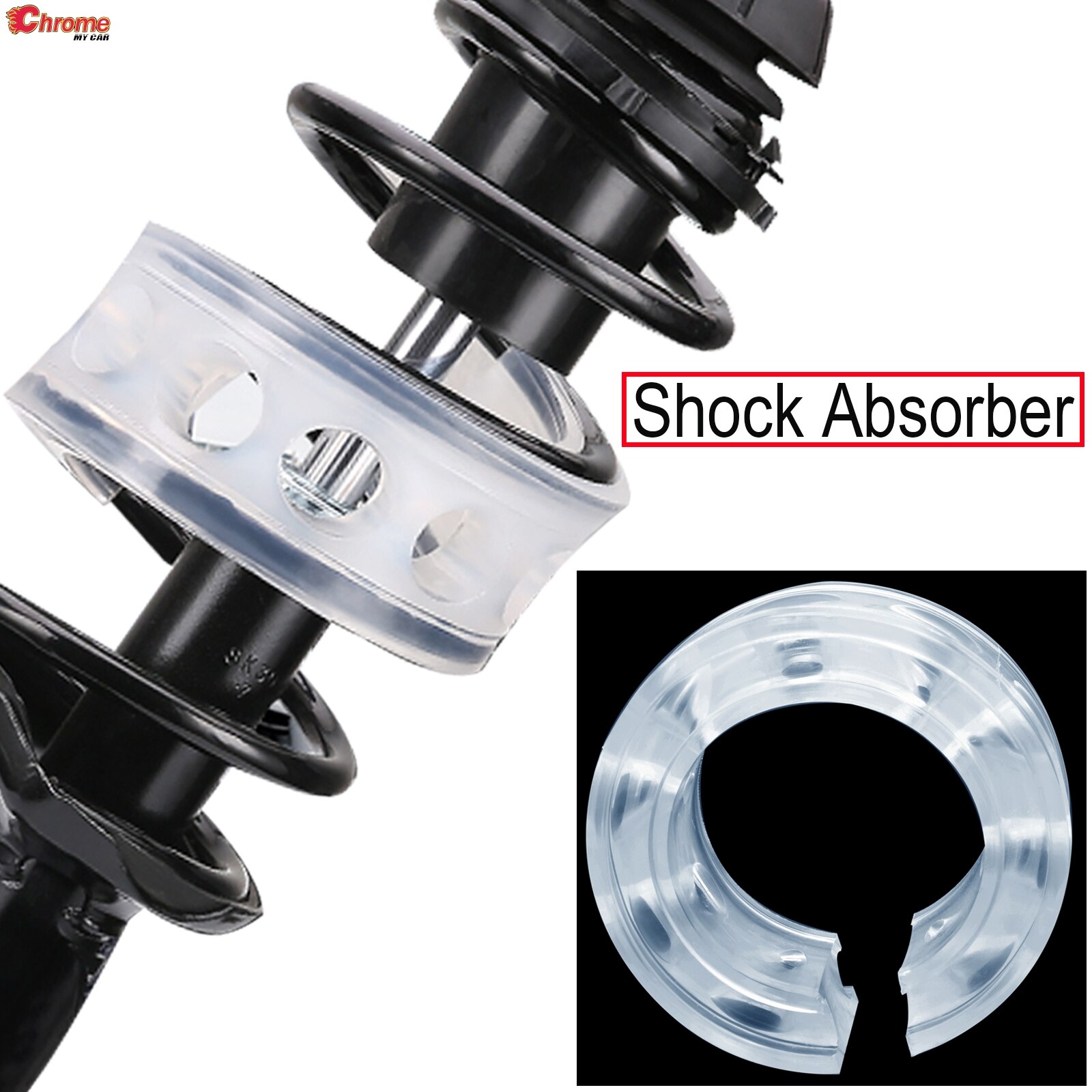 Car Shock Absorber Buffers Spring Bumper Suspension Universal For Polo Duster Qashqai Cruze Astra Corsa Fiesta X-Trail K5 Crown