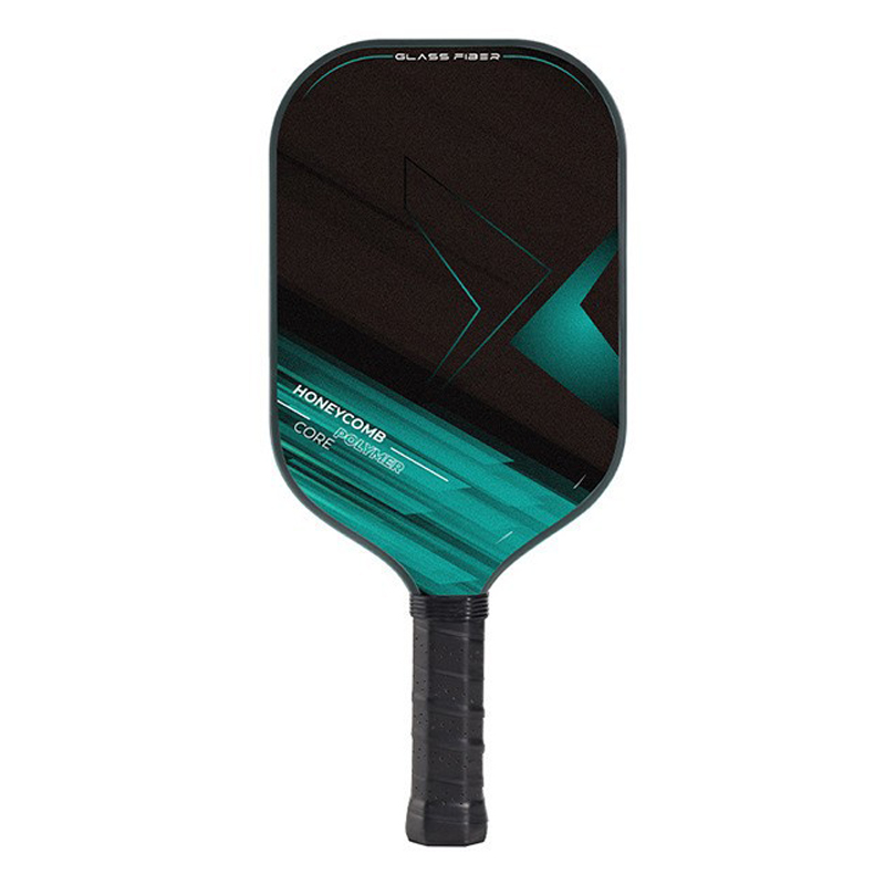 Pickleball-peddel van glasvezel van ruimtevaartkwaliteit - Ultieme controle, lichtgewicht en duurzaam - Pro train/turnament Ready-tennisracket: Sky Blue