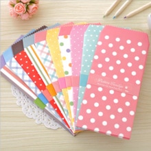 Colorful Envelope Small Craft Envelopes For Letter Invitations 5pcs/set