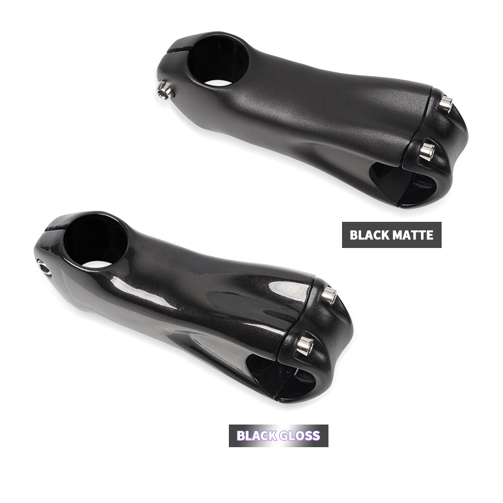 Road Bicycle Carbon Stem Black Matte Bicycle Accessories 10 Degree Bike Stem Carbon 80 90 100 110mm