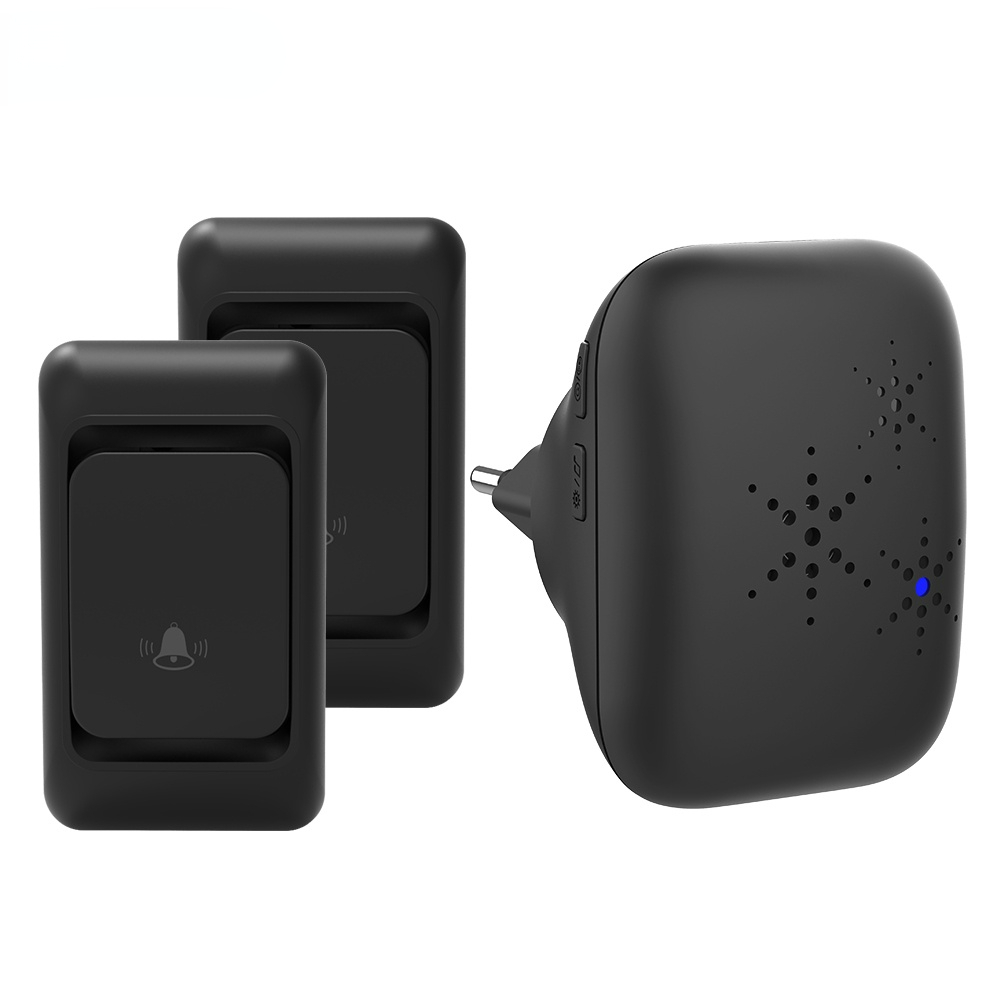 Draadloze deurbel Outdoor waterdichte klokkenspel Set 38 welkom liedjes Ultra lange afstandsbediening Ring Bell deurbel