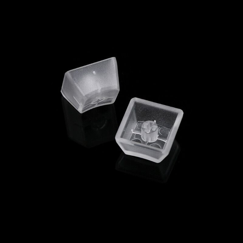 Teclas ABS transparentes para teclado mecánico Cherry Gateron, 10 Uds.