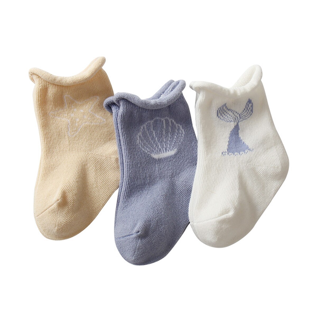 Meias para crianças e bebês, meias com desenho animado e antiderrapantes para meninos e meninas, de 3 a 2 anos