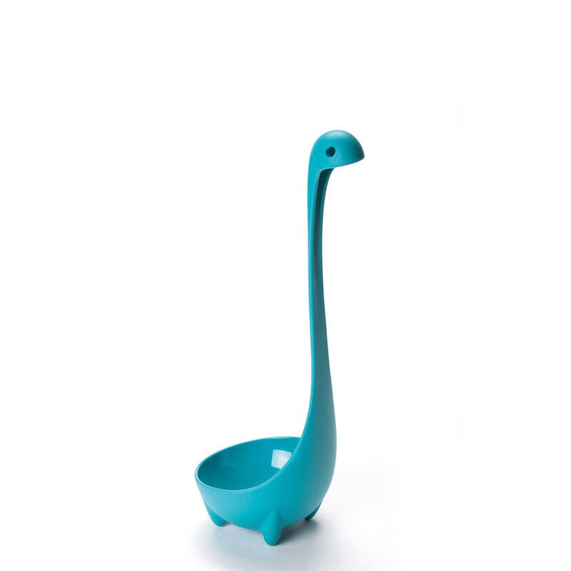 Kitchen Loch Ness Monster Soup Spoon Loch Ness Monster Plastic Spoon Dinosaur Soup Spoon Noodle Spoon