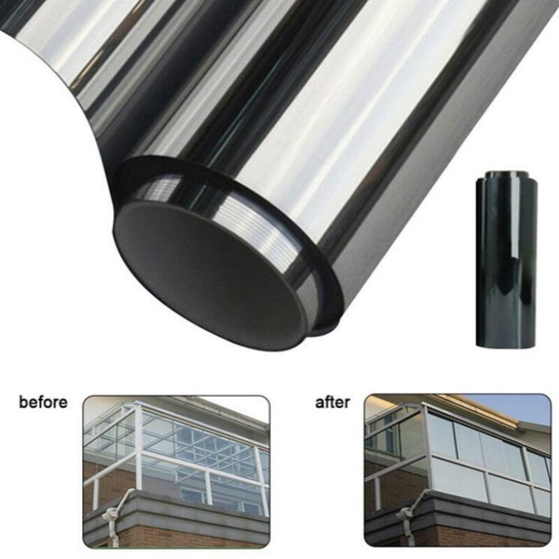 100Cm X 50Cm Zwart Autoruit Folies Tint Tinting Film Roll Auto Auto Thuis Vensterglas Zomer Solar uv Protector Sticker Films