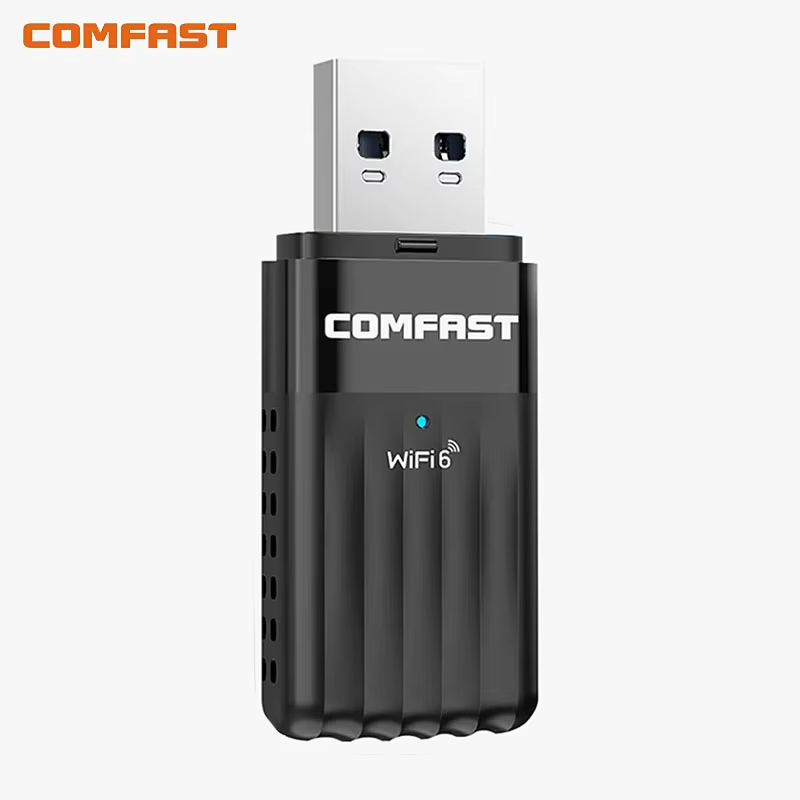COMFAST USB WiFi Bluetooth Adapter AX900 WiFi 6 Adapter Free-Drive 2.4G&5GHz 900Mbps WiFi adaptador BT5.3 Win10/11 WPA3 WiFi6: WHITE