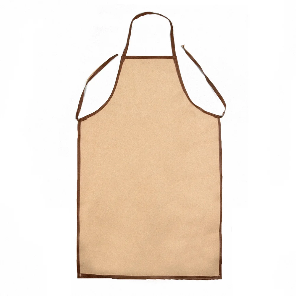 1x Schürze Schweißer Schweißen Schutz 100cm Schürze Sicherheit Arbeitskleidung Schmied Gärtner Schürze BBQ Schürzen Lätzchen Küchenzubehör