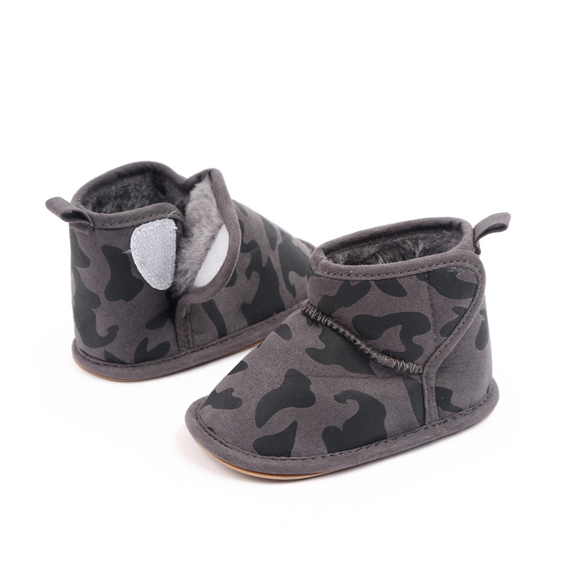 Winter Warme Kleinkind Booties Neugeborenes Baby Schuhe für 1 Jahr Altes Mädchen Beute Kleinkind Weiche Sohle Stiefel Bebes schuhe