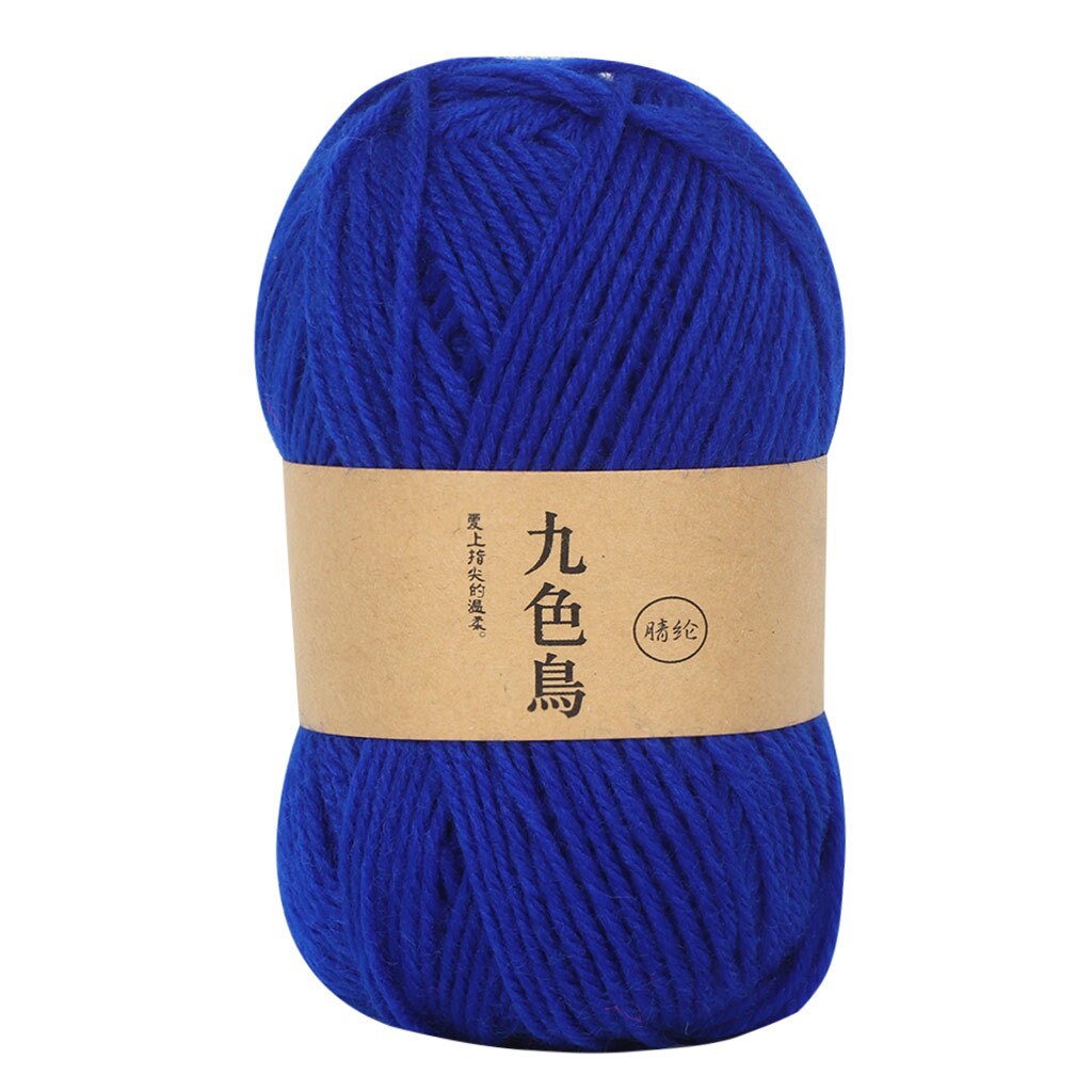 Acrylic Line Crochet Diy Medium Thick Cushion Doll Hook Shoes Line Wool Crochet Yarn Hand Knitting Wool Crochet Yarn For Scarf: V