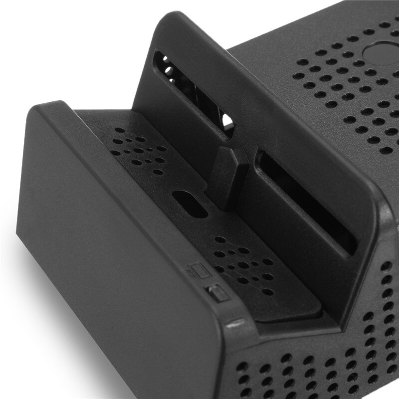 Gemodificeerde Cooling Dock Case Tv Boxblack Draagbare Vervanging Diy Voor Nintendo Swicth Accessoire Met Usb Portswithout Ic Circuit
