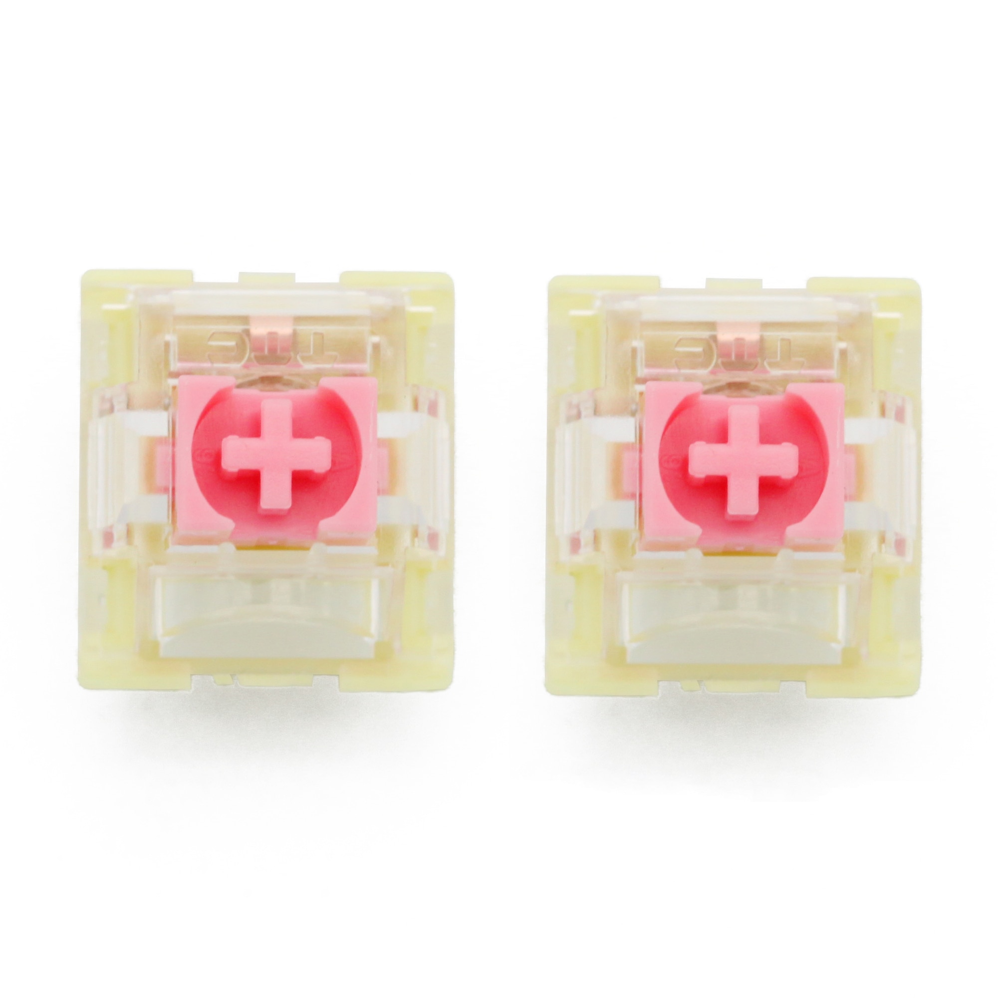 TTC Gold Pink switch 3pin RGB SMD linear 37g force mx clone switch for backlit mechanical keyboard 100m