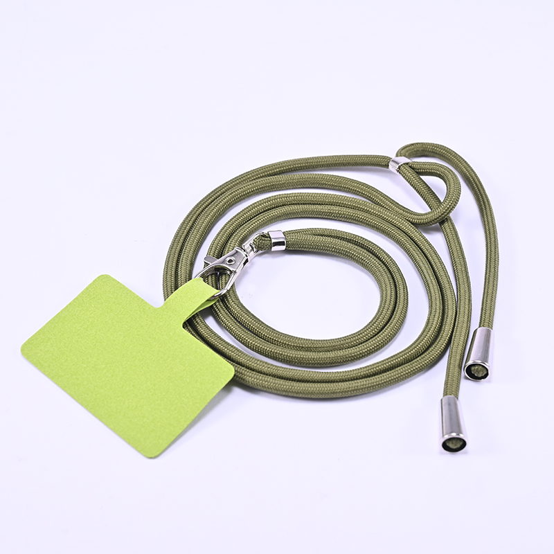 Cordón de teléfono, cordón desmontable ajustable, correa de cordón para teléfono móvil, accesorios de cadena, correas de cuello de cuerda para teléfono móvil Universal: Color Oro Amarillo Claro