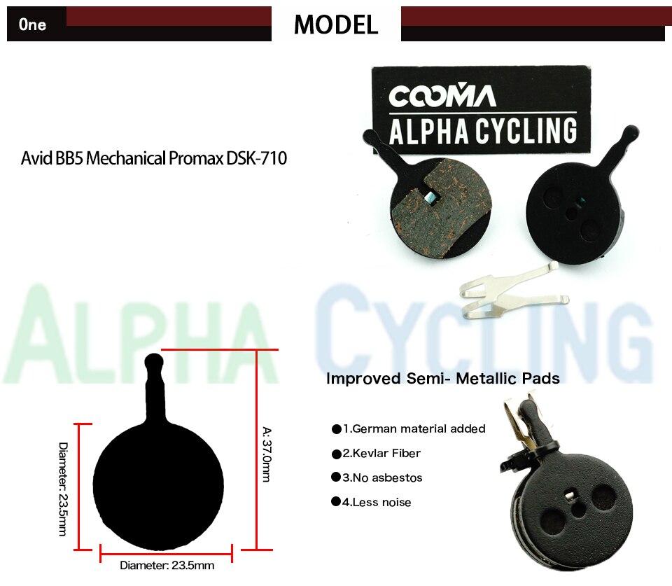 Fiets Mechanische Schijfrem Lente Vervanging voor Modellen BB5/Voor BB7