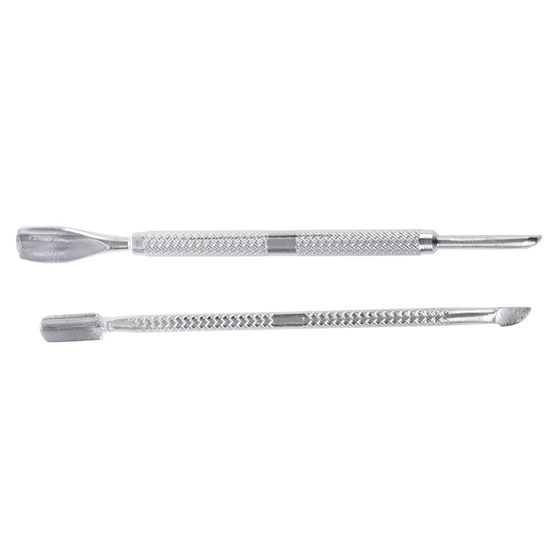 2 nail art stainless steel pusher remover tool