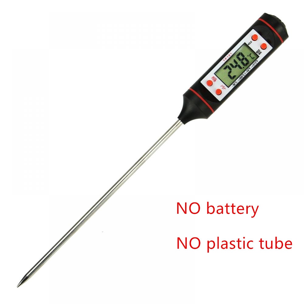 1 PC Digital Thermometer BBQ Electronic Thermometer Cooking Food Gauges Probe Water Milk Kitchen Oven Household Thermometer