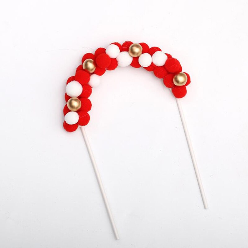 1Set Merry Christmas Letter Cake Topper Santa Claus Snowman Cake Decoration Home