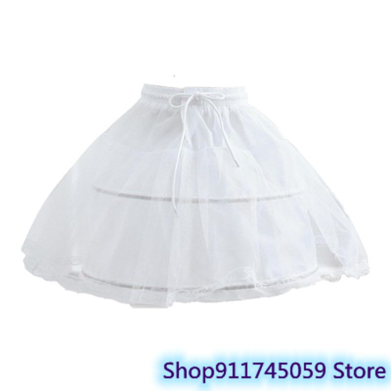 [Nnjxd] saia da menina do bebê petticoat crinoline vestido underskirt