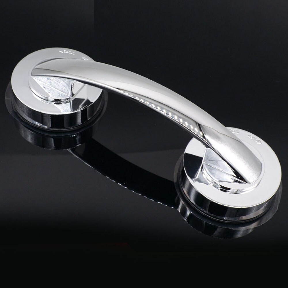 Geen-Ponsen Badkamer Zuignap Handvat Grab Bar Voor Douche Veiligheid Deur Handvat Anti-Slip Leuning Badkamer grab Handle