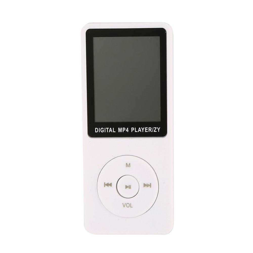 MP4 speler met bluetooth lecteur mp3 mp4 muziekspeler draagbare mp 4 media slim1.8 inch touch toetsen fm radio video 32G: white