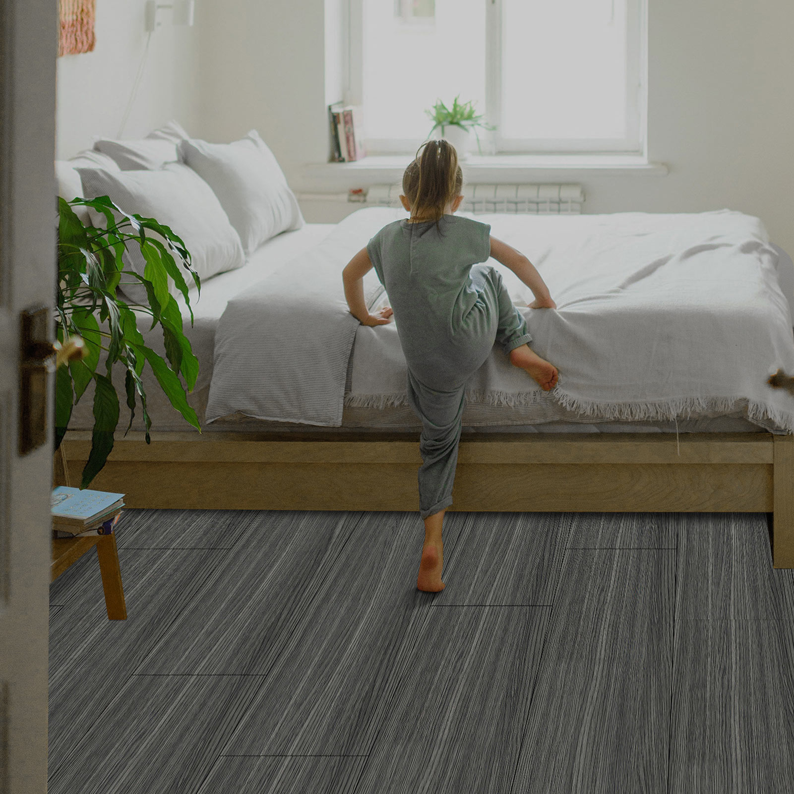 Självhäftande golvklistermärke 20 300cm , vattentät och självhäftande pvc-klistermärke