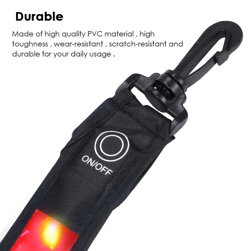 LED Reflective Night Sports Light Arm Armband Strap Safety Belt For Running Cycling Hand Strap Wristband Wrist Bracelets