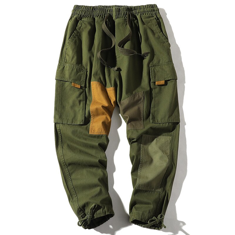 Streetwear Men Hip Hop Harem Pants Japanese Style Trousers Sweatpants Joggers Track Casual Cargo Pants Women Men