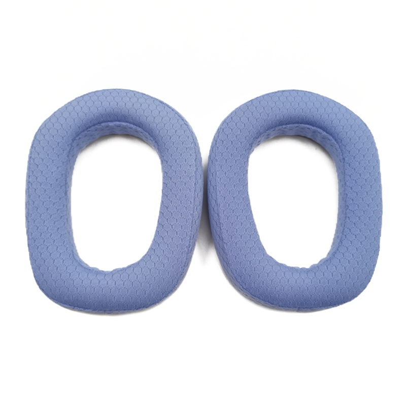 Ersatz Schwamm Ohr polster Kissen Stirnband für Logitech G435 Kopfhörer Ohr polster Headbeam Sanft Earmuff Ärmel Ohr polster Teile: Blau