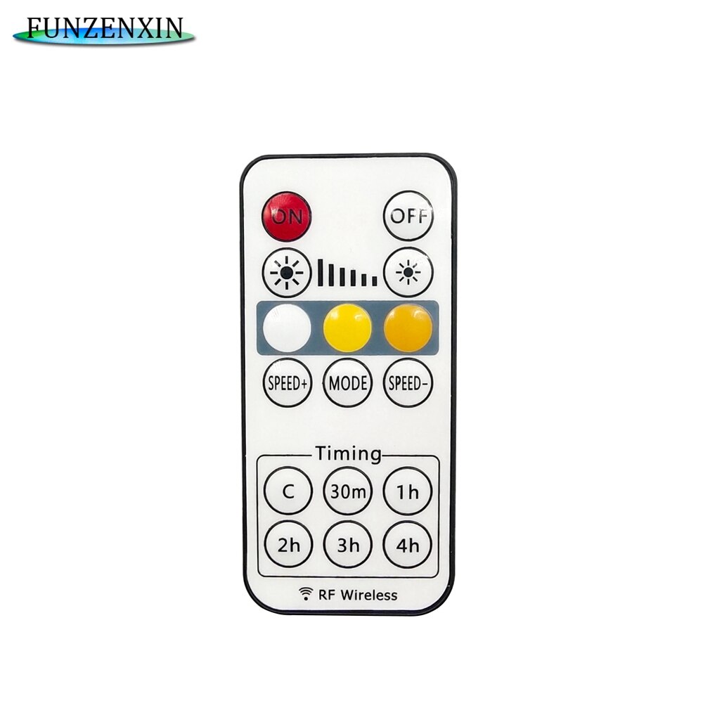 LED CCT Controller 16key RF Wireless Remote for 5050 WW+CW LED Strip with Timmer Function Timing Adjust Controller DC5-24V 8A